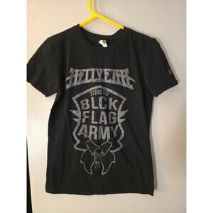 Hellyeah 333rd BLCK FLAG ARMY BAND T-SHIRT SIZE SMALL LIKE NEW